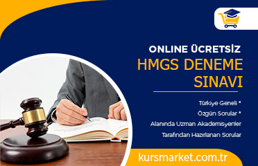 Ücretsiz Türkiye Geneli Online HMGS Deneme Sınavı — Sınavlar kurs kapak görseli