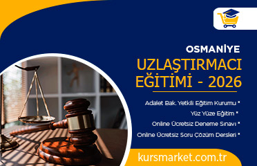 Osmaniye Uzlaştırmacı Eğitimi — Uzlaştırmacı Eğitimleri kurs kapak görseli